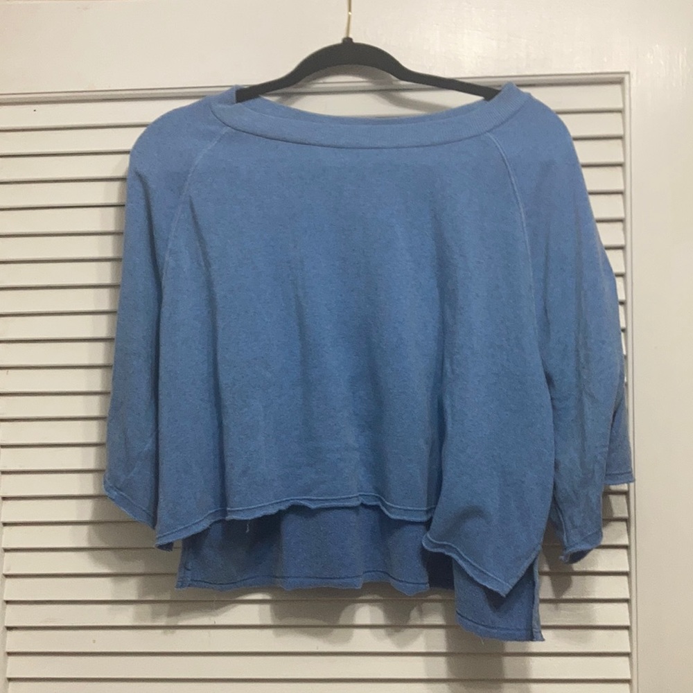 Cute, athleisure in sky blue. Perfect for lounging around the house or a hangout
